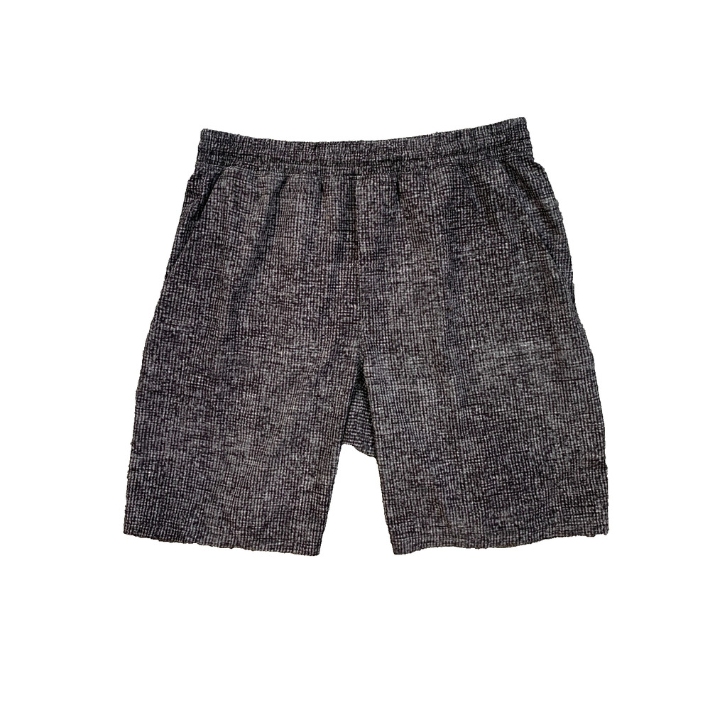 Lululemon Shorts Mens L Large Grizzly Pace Breaker Linerless Lightweight Running